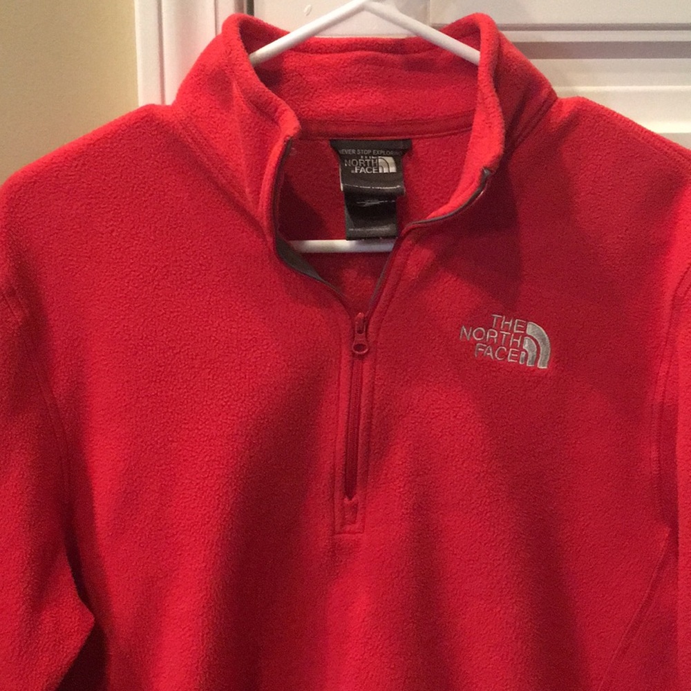 North Face Glacier Quarter Zip, Size Small
